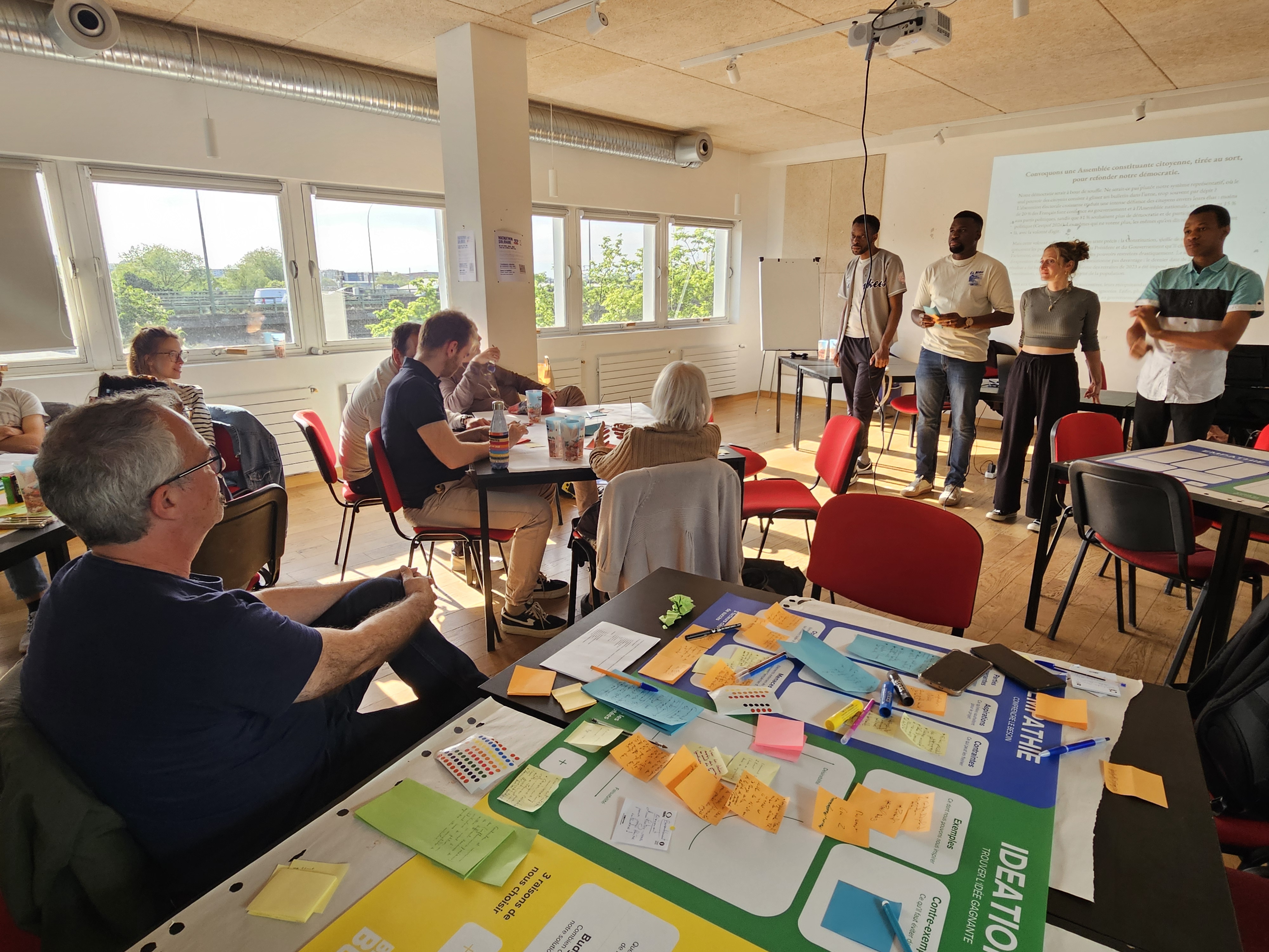 Atelier de débat citoyen